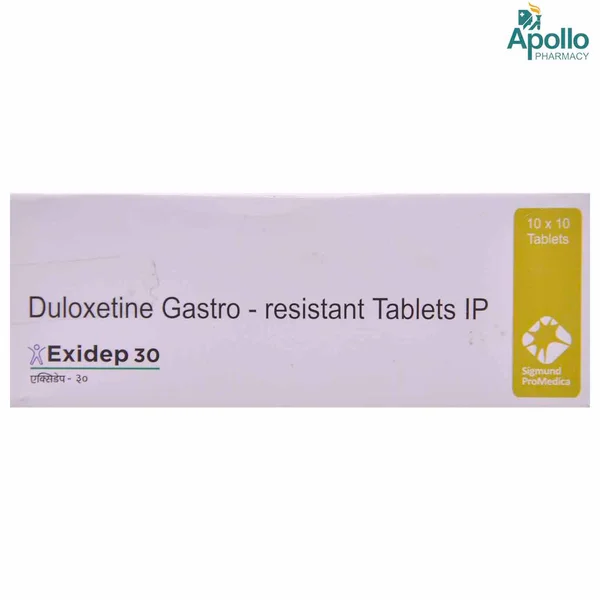 Exidep 20 mg Tablet 10's