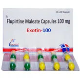 Exotin 100mg Capsule 10's, Pack of 10 CAPSULES
