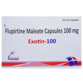 Exotin 100mg Capsule 10's, Pack of 10 CAPSULES