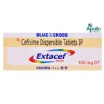Extacef DT 100 mg Tablet 