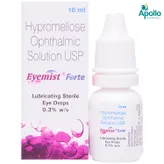 Eyemist Forte Eye Drops 10 ml, Pack of 1 Eye Drops
