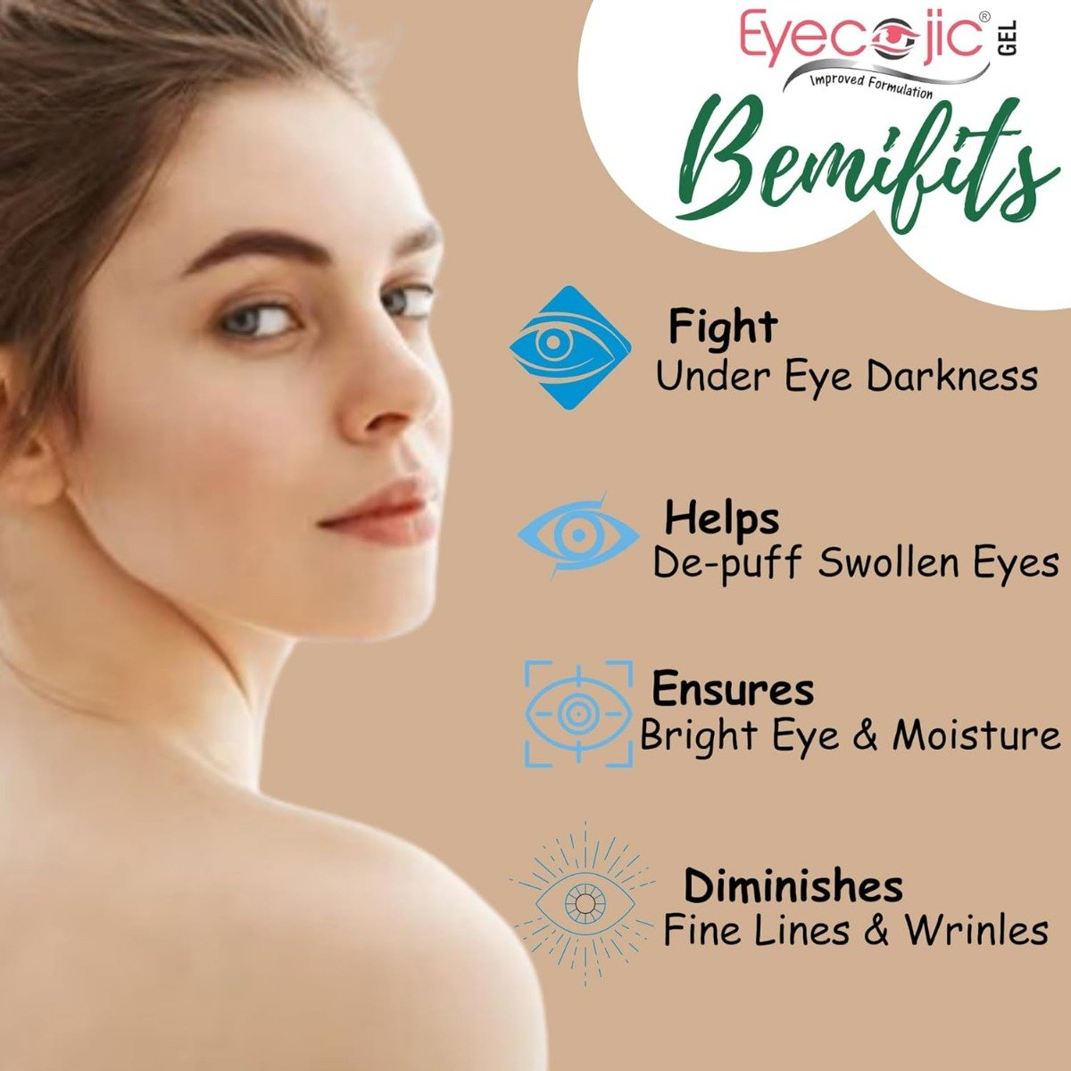 Eyecojic Under Eye Gel, 15 gm, Pack of 1 Eyecojic Under Eye Gel, 15 gm, Pack of 1