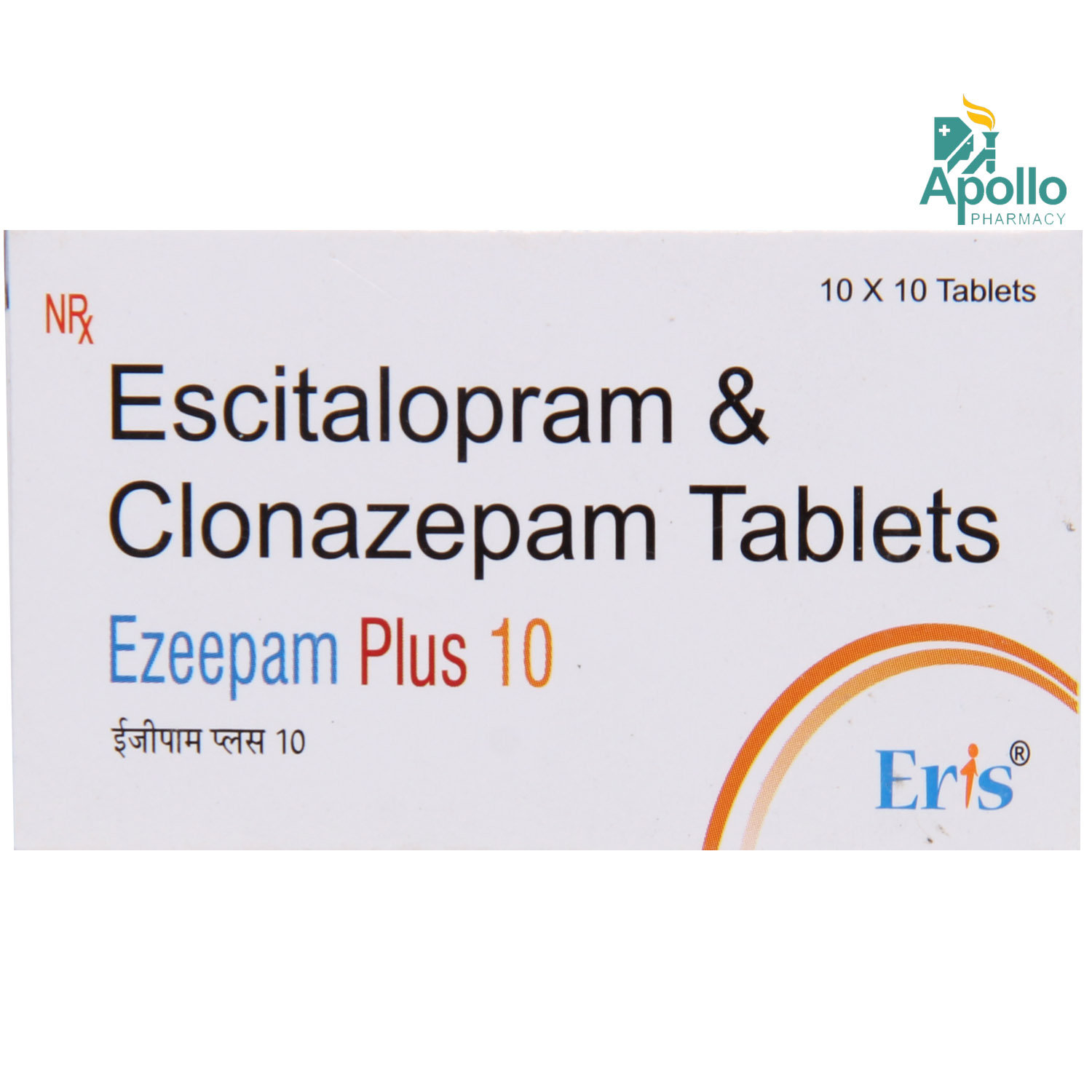Ezeepam Plus 10 Tablet 10's, Pack of 10 TABLETS Ezeepam Plus 10 Tablet 10's, Pack of 10 TABLETS