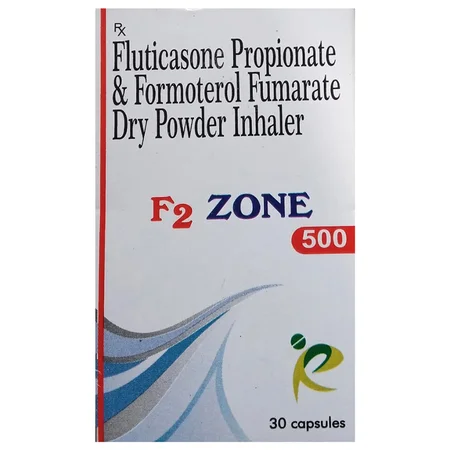 F2-Zone 500 Dry Powder Inhaler Capsule 30's