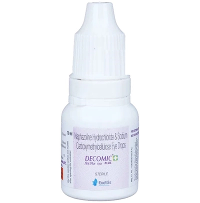 Decomic Plus Eye Drops 10 ml, Pack of 1 Eye Drops