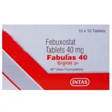 Fabulas 40 Tablet 10's, Pack of 10 TABLETS