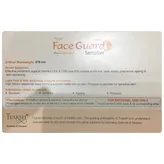Tvaksh Face Guard SPF50+ Sensitive Sunscreen Gel 50 gm, Pack of 1