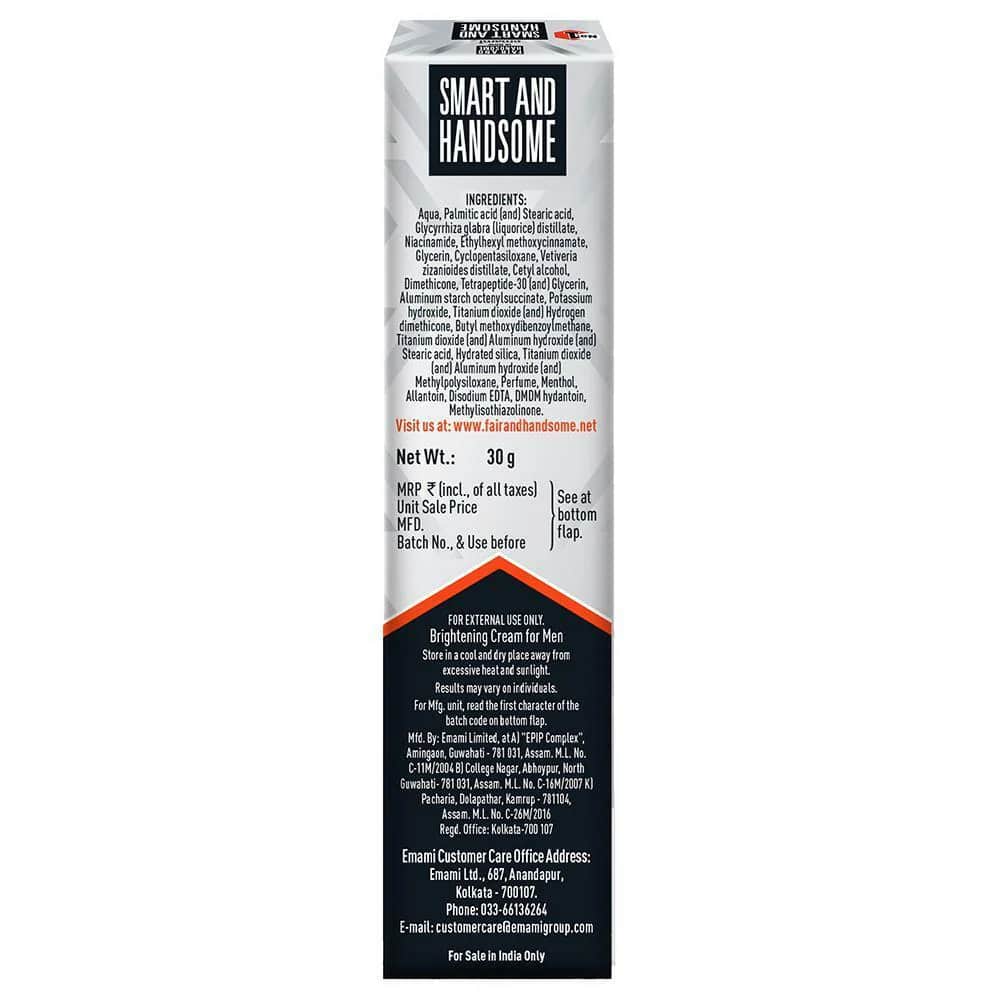Smart and Handsome Brightening Cream 30 gm, Pack of 1 Smart and Handsome Brightening Cream 30 gm, Pack of 1