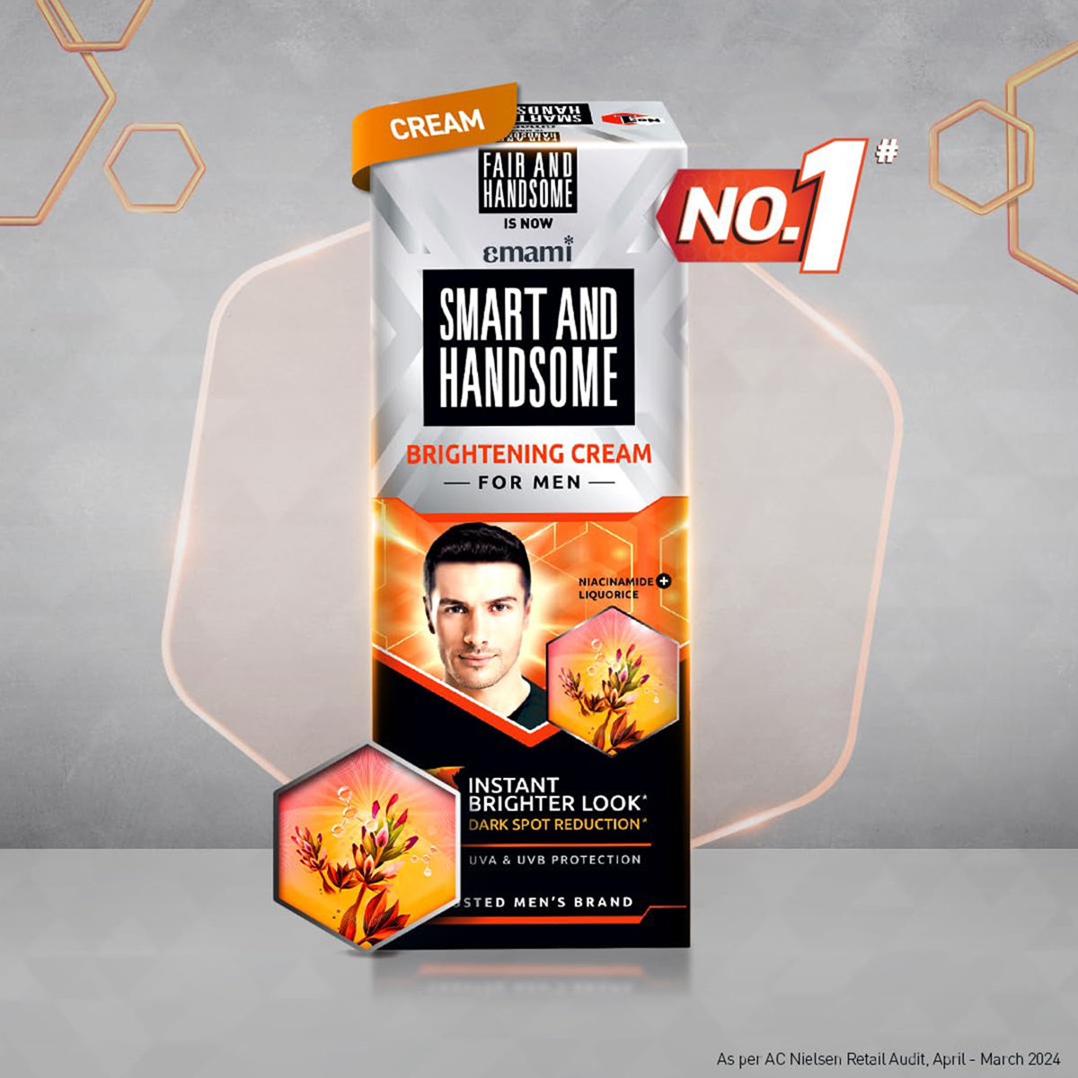 Smart and Handsome Brightening Cream 30 gm, Pack of 1 Smart and Handsome Brightening Cream 30 gm, Pack of 1