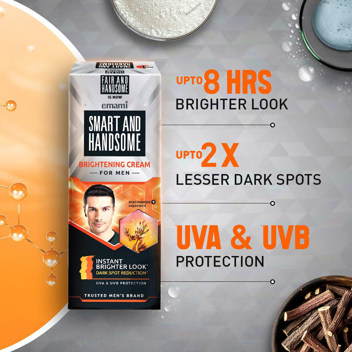 Smart and Handsome Brightening Cream 30 gm, Pack of 1 Smart and Handsome Brightening Cream 30 gm, Pack of 1