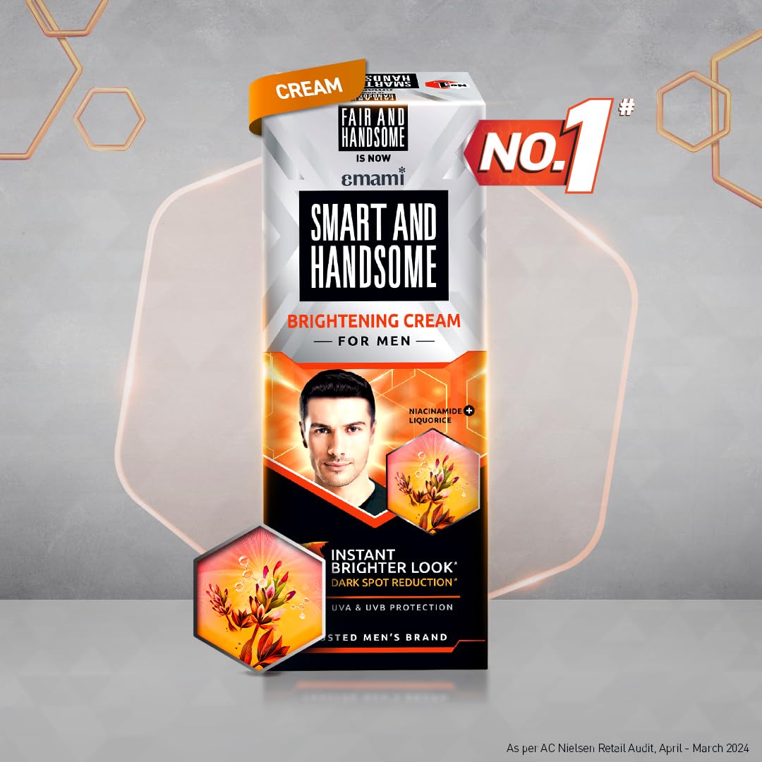 Smart and Handsome Brightening Cream 60 gm, Pack of 1 Smart and Handsome Brightening Cream 60 gm, Pack of 1