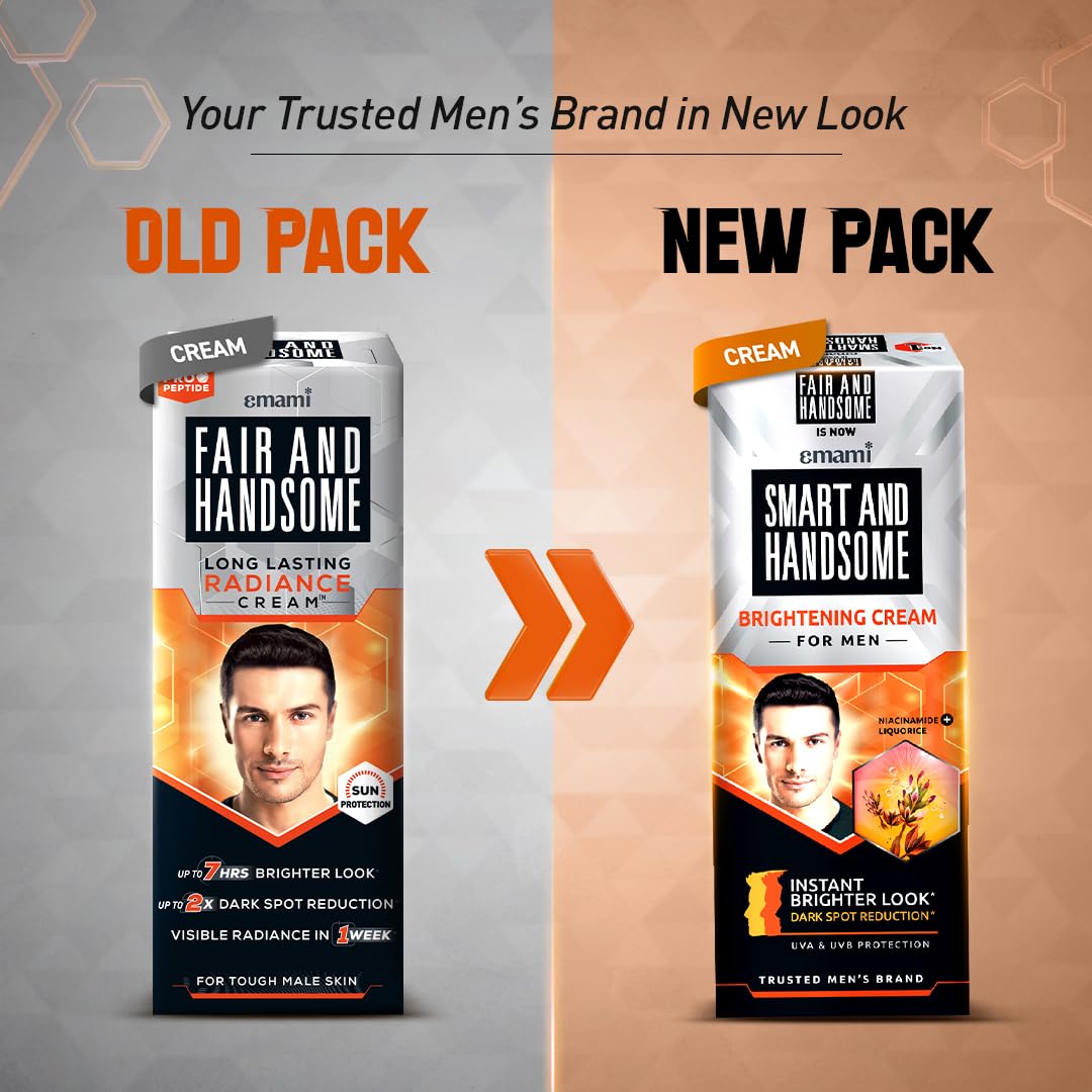 Smart and Handsome Brightening Cream 60 gm, Pack of 1 Smart and Handsome Brightening Cream 60 gm, Pack of 1