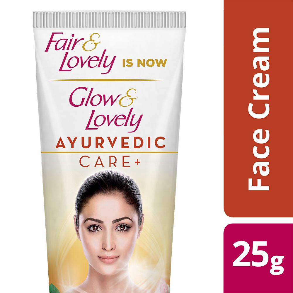 Glow & Lovely Ayurvedic Care+ Natural Glow Face Cream, 25 gm Price ...