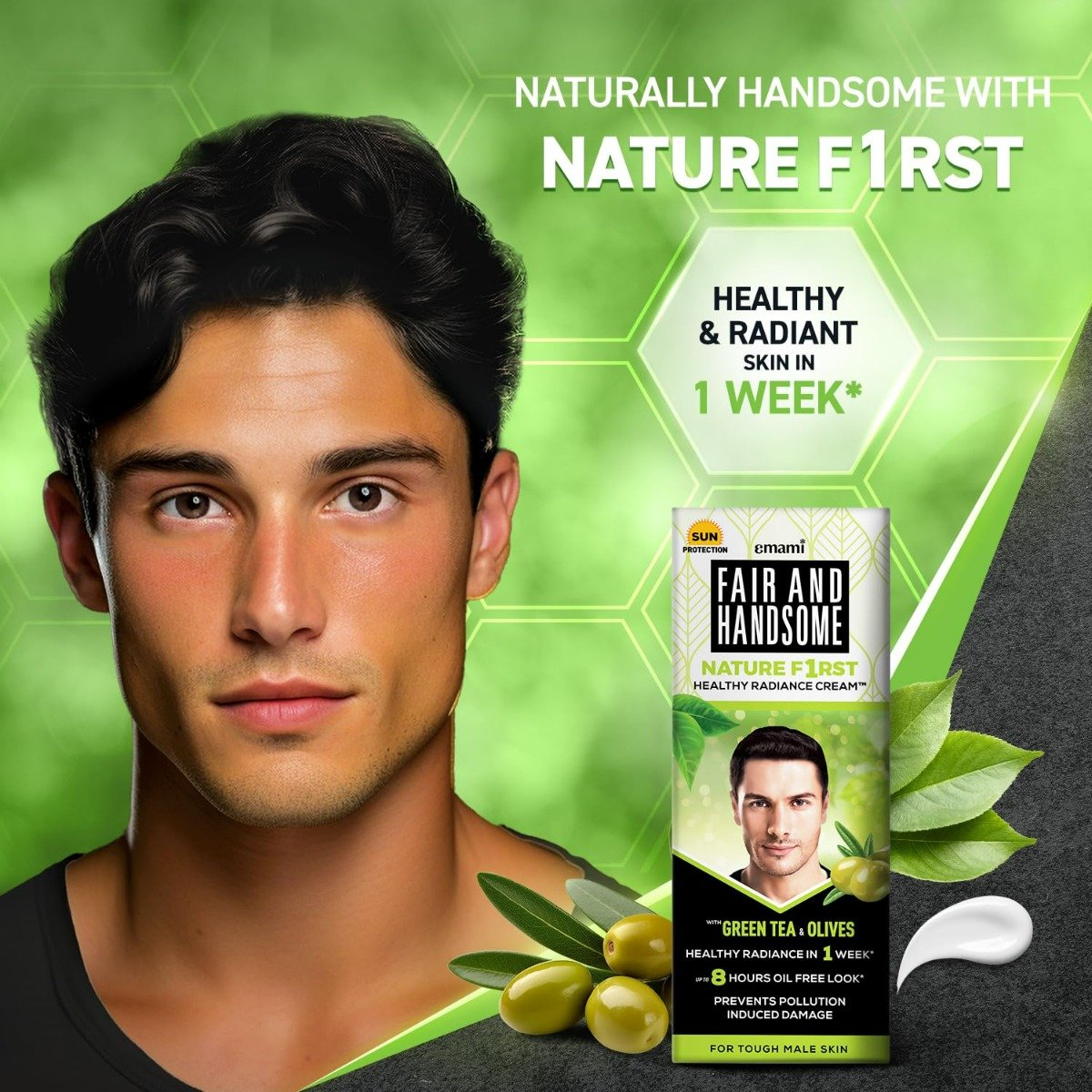 Fair & Handsome Nature First Radiance Cream, 30 gm, Pack of 1 Fair & Handsome Nature First Radiance Cream, 30 gm, Pack of 1