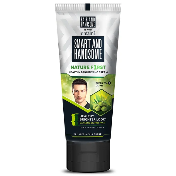 Smart and Handsome Nature First Radiance Cream, 60 gm, Pack of 1