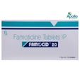 Famocid 20 Tablet 14's