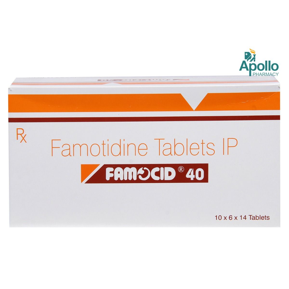 Buy Famocid 40 Tablet 14's Online