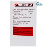 Famocid 40 Tablet 14's, Pack of 14 TABLETS