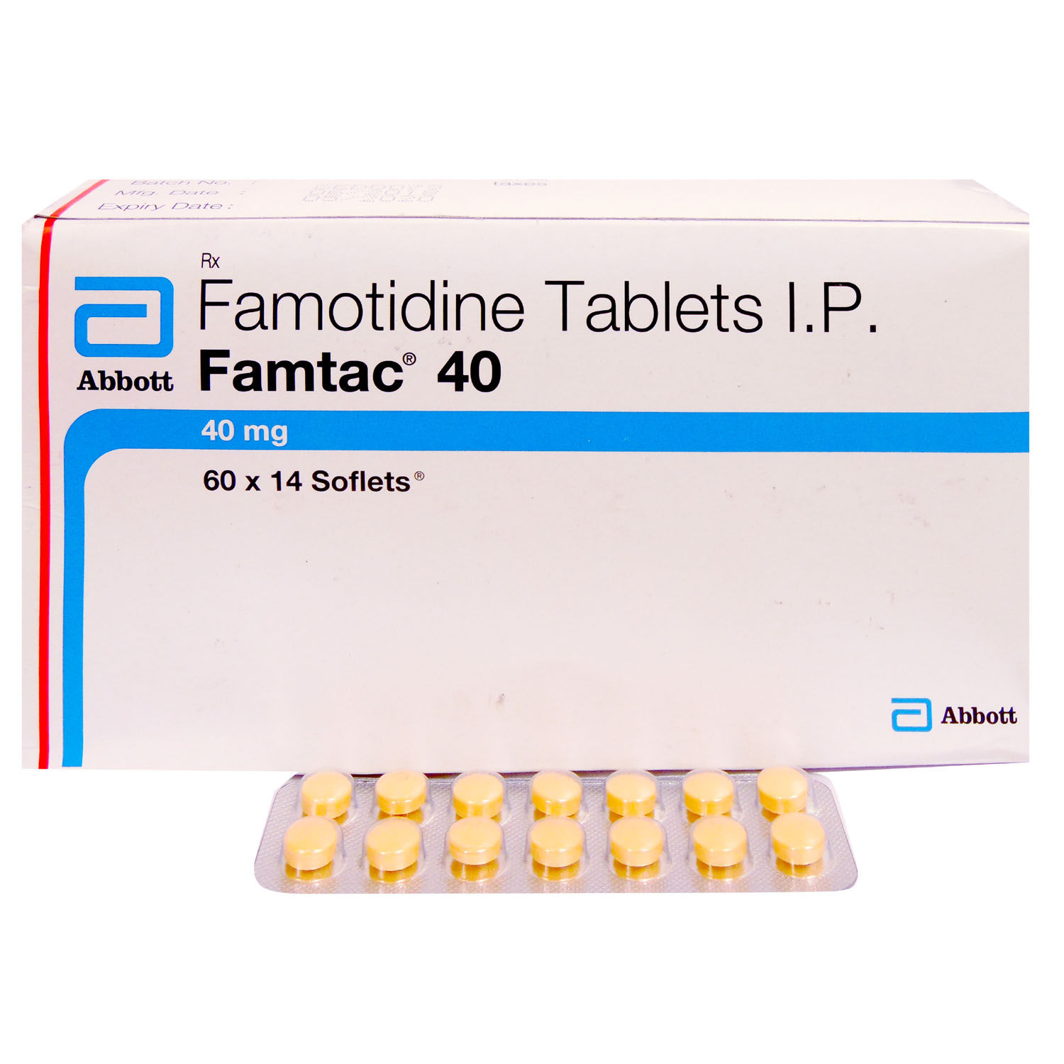 Buy Famtac 40 Tablet 14's Online