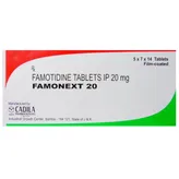 Famonext 20 Tablet 14's, Pack of 14 TabletS