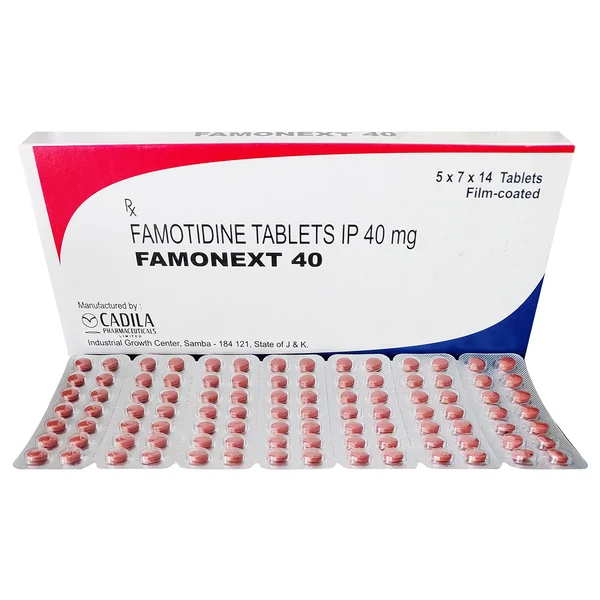 Famonext 40 Tablet 14's