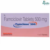 Famcimac 500 Tablet 3's, Pack of 3 TABLETS