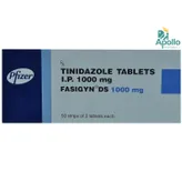 Fasigyn DS 1000 Tablet 2's, Pack of 2 TABLETS