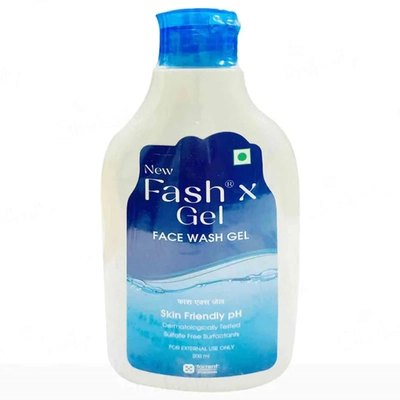 Fash X Gel Face Wash 200 gm, Pack of 1