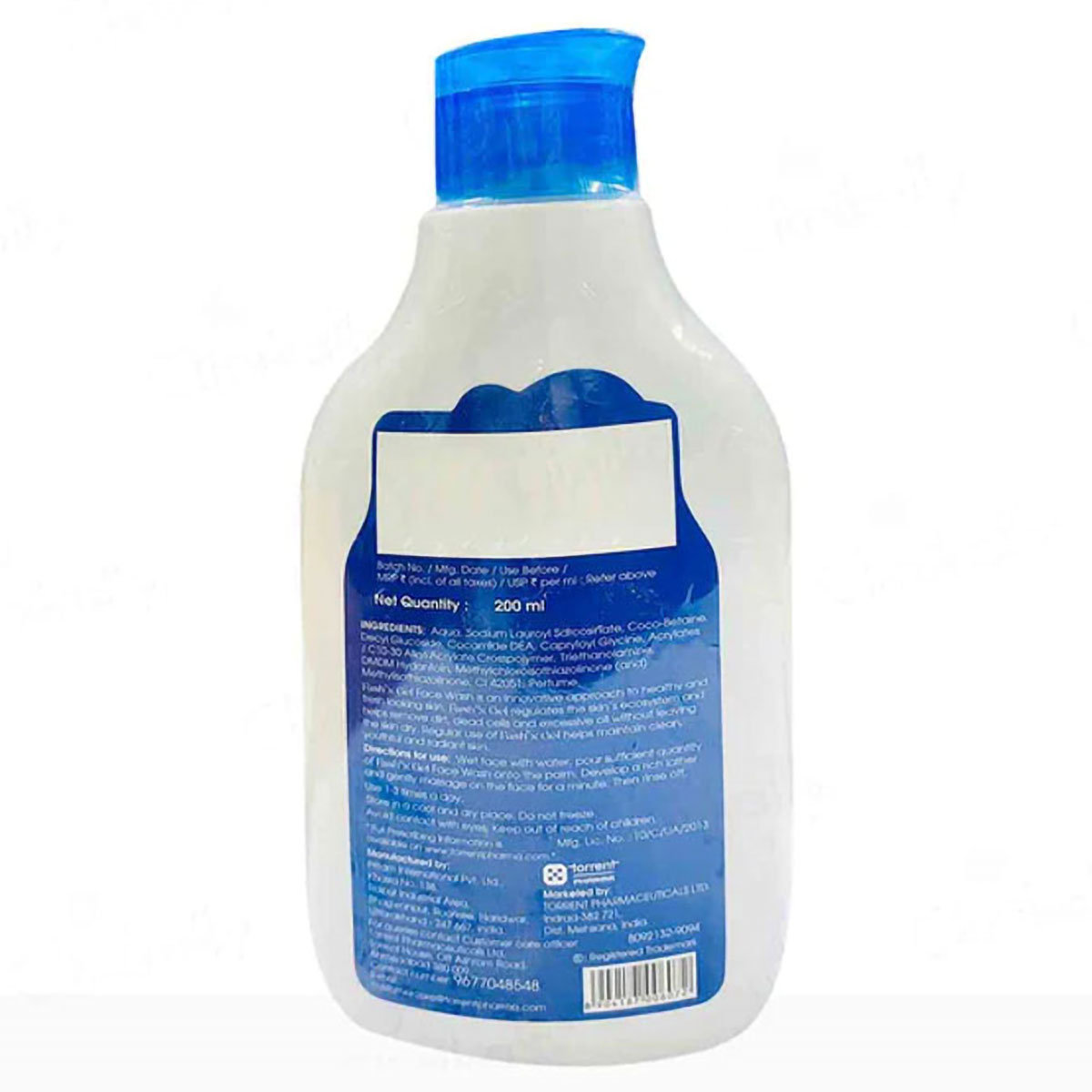 Fash X Gel Face Wash 200 gm, Pack of 1 Fash X Gel Face Wash 200 gm, Pack of 1