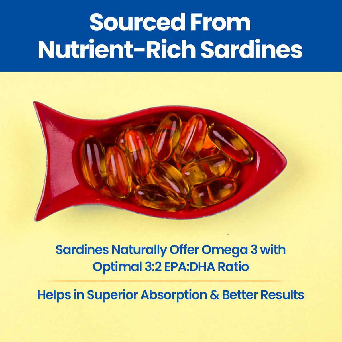 Fast&Up Promega Omega 3 Rich Fish Oil 1250 mg, 60 Capsules, Pack of 1 Fast&Up Promega Omega 3 Rich Fish Oil 1250 mg, 60 Capsules, Pack of 1