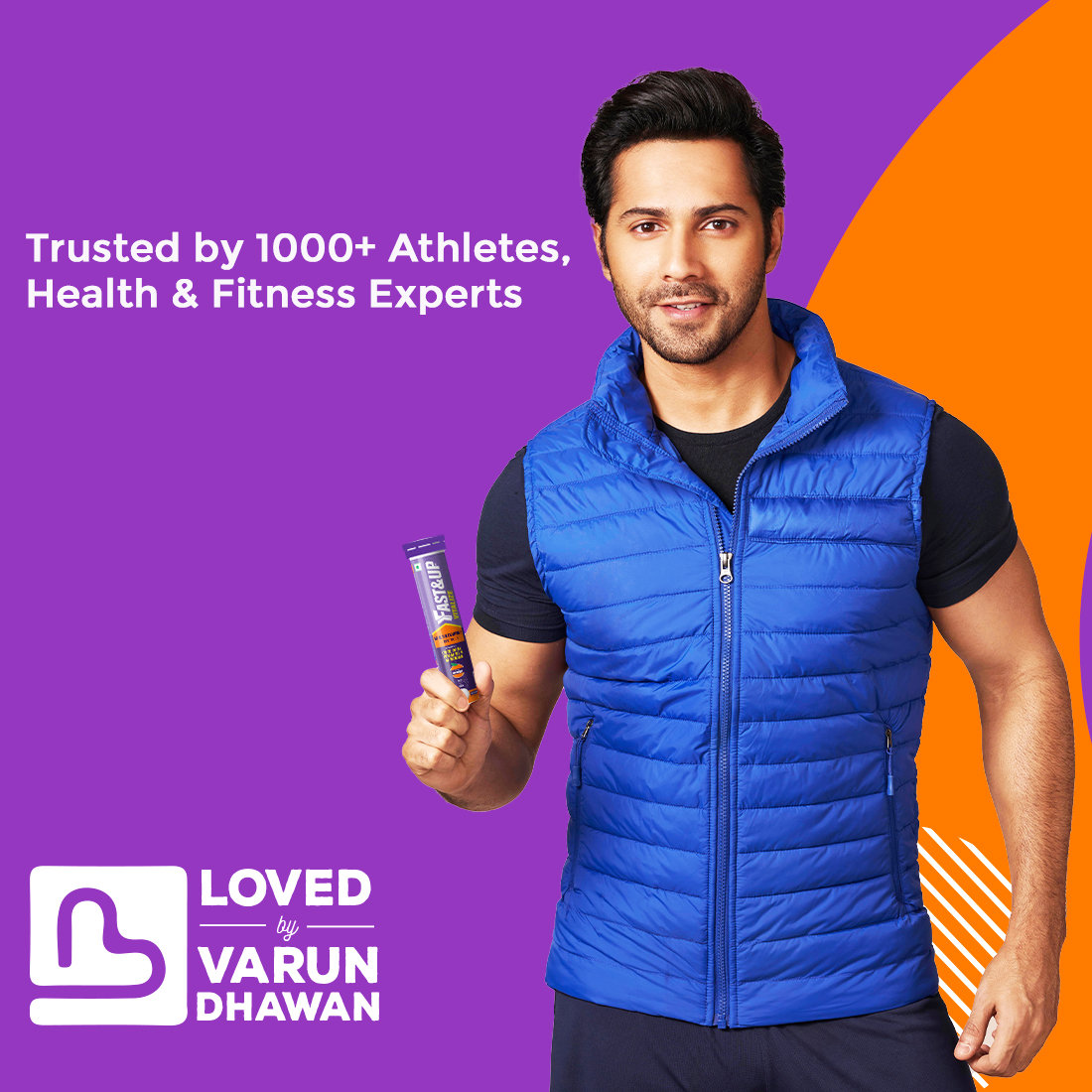 Fast&Up Vitalize 21 Multivitamins for Daily Health & Wellbeing Orange Flavour, 20 Effervescent Tablets, Pack of 1 Fast&Up Vitalize 21 Multivitamins for Daily Health & Wellbeing Orange Flavour, 20 Effervescent Tablets, Pack of 1