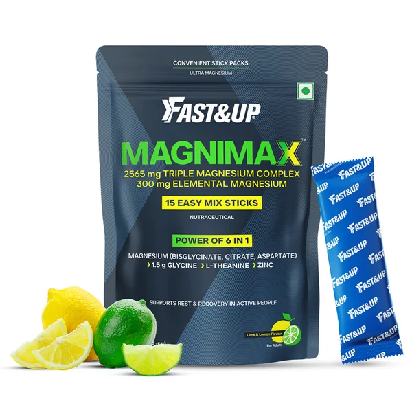 FAST&UP MAGNIMAX LIME&LEMON FLAV SACHETS 15*6G