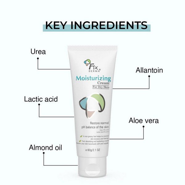 Fixderma Moisturising Cream 60 gm, Pack of 1 Fixderma Moisturising Cream 60 gm, Pack of 1
