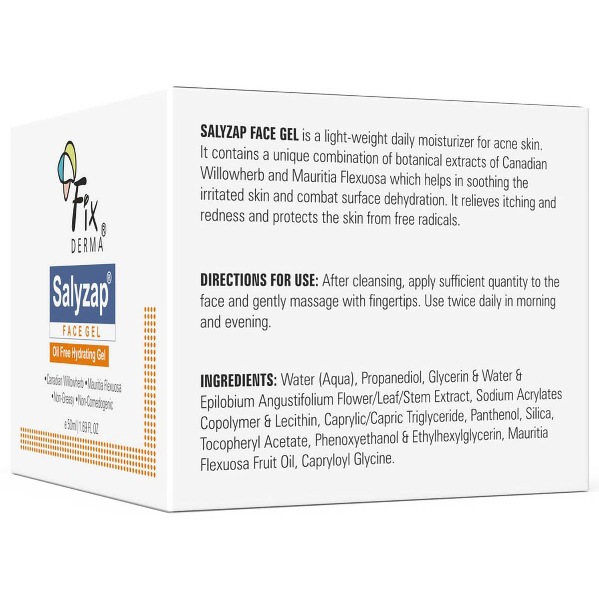 Fixderma Salyzap Face Gel 50 ml, Pack of 1 Fixderma Salyzap Face Gel 50 ml, Pack of 1
