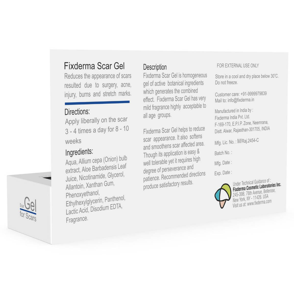 Fixderma Scar Gel 15 ml, Pack of 1 Fixderma Scar Gel 15 ml, Pack of 1