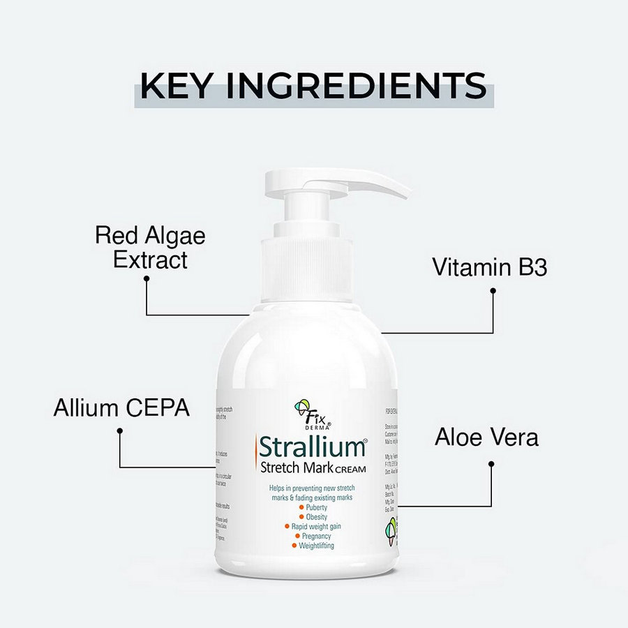 Fixderma Strallium Stretch Mark Cream 150 gm, Pack of 1 Fixderma Strallium Stretch Mark Cream 150 gm, Pack of 1