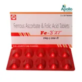 FE-3 XT Tablet 10's, Pack of 10 TabletS