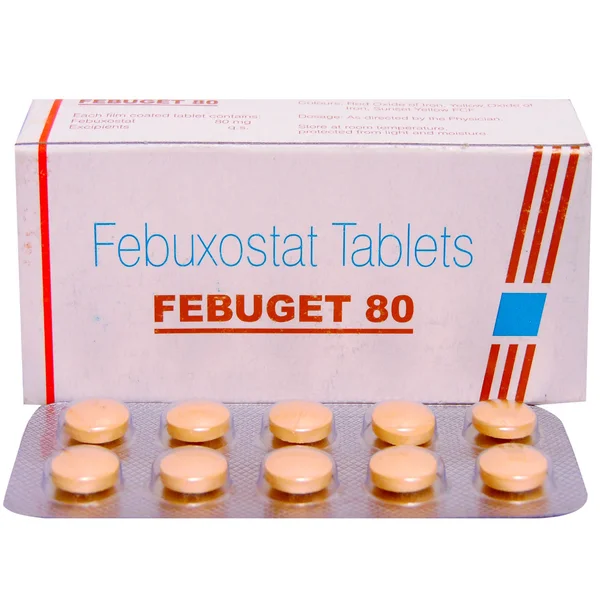 Febuget 80 Tablet 10's, Pack of 10 TABLETS