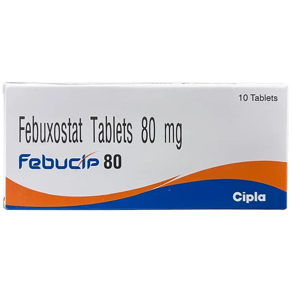 Febucip 80 Tablet 10's, Pack of 10 TABLETS