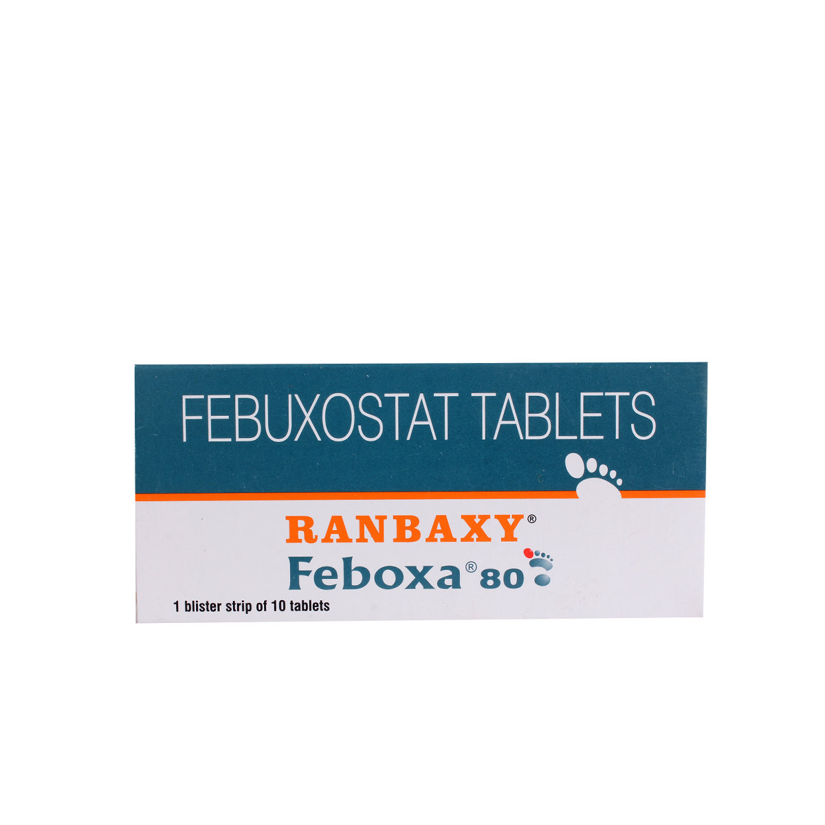 Feboxa 80 mg Tablet, Pack of 10 TABLETS Feboxa 80 mg Tablet, Pack of 10 TABLETS
