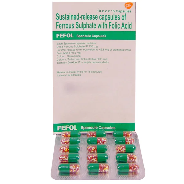 Fefol Spansule Capsule 15's