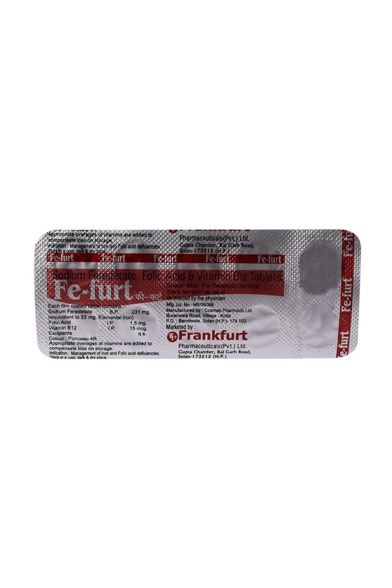 FE-Furt Tablet 10's, Pack of 10 FE-Furt Tablet 10's, Pack of 10