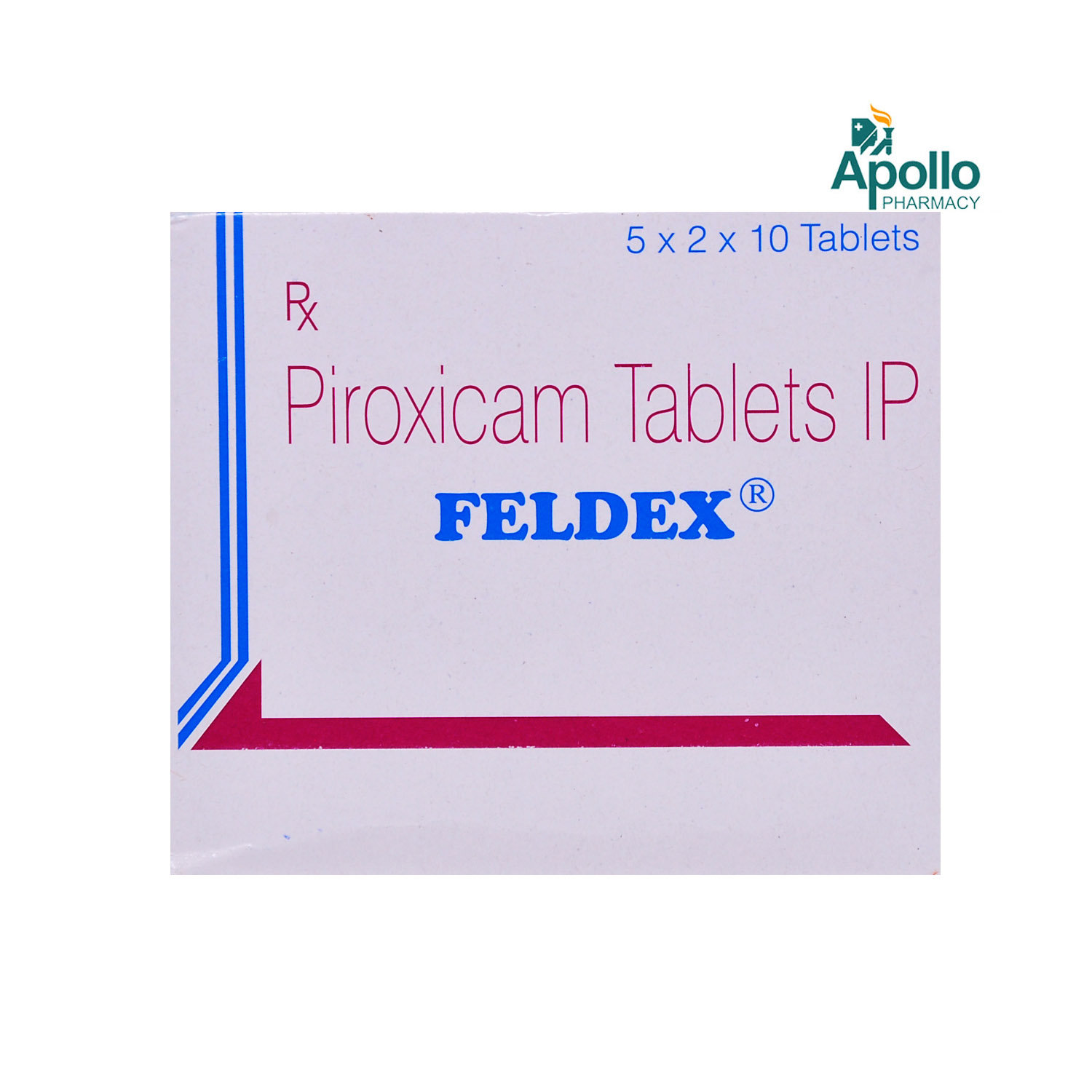 Feldex Tablet 10's, Pack of 10 TABLETS Feldex Tablet 10's, Pack of 10 TABLETS