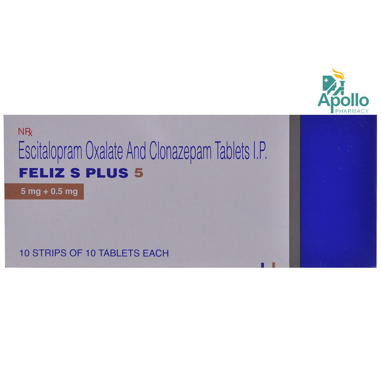 Feliz S Plus 5 Tablet 10's, Pack of 10 TABLETS Feliz S Plus 5 Tablet 10's, Pack of 10 TABLETS