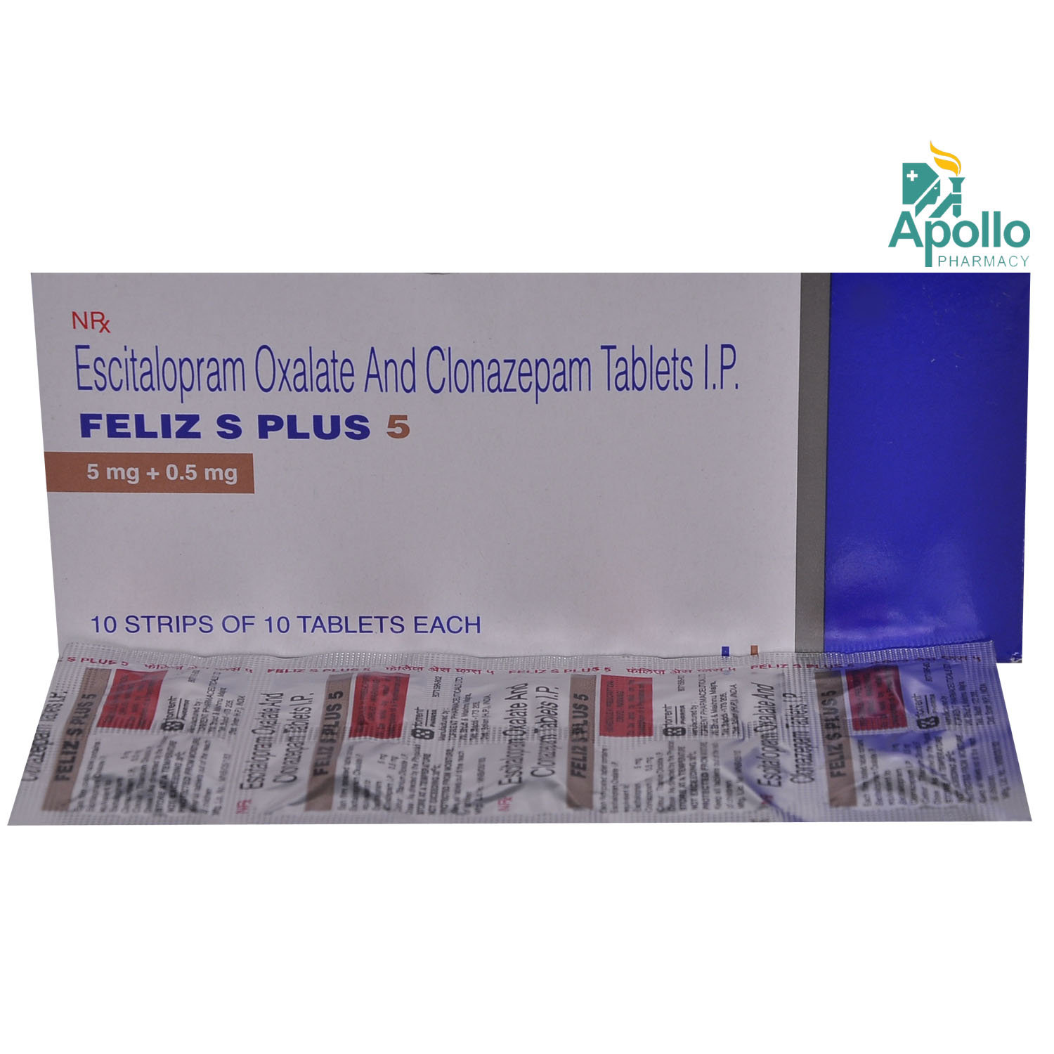 Feliz S Plus 5 Tablet 10's, Pack of 10 TABLETS Feliz S Plus 5 Tablet 10's, Pack of 10 TABLETS