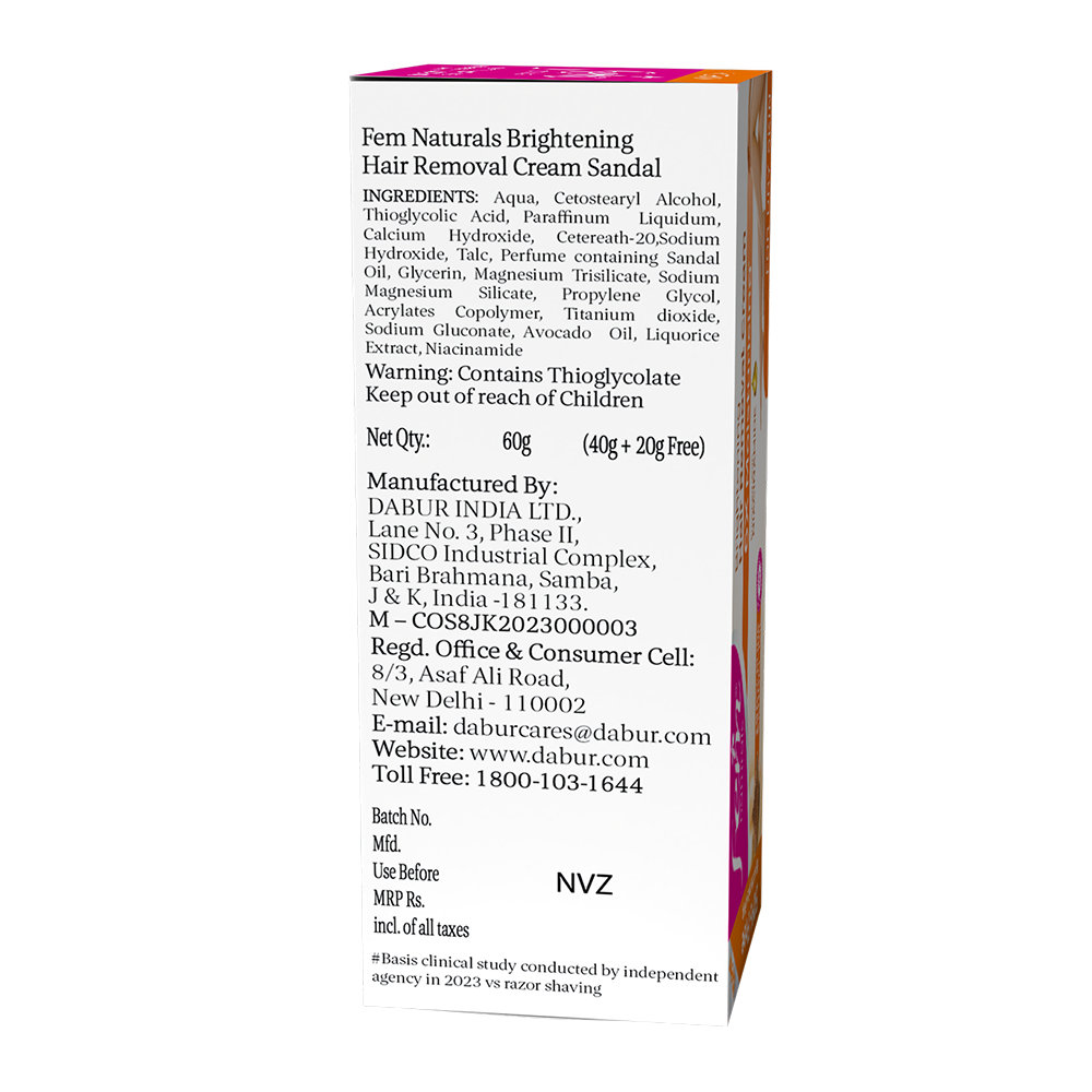 Fem Rose Hair Removal Cream for Sensitive Skin, 60 gm, Pack of 1 Fem Rose Hair Removal Cream for Sensitive Skin, 60 gm, Pack of 1