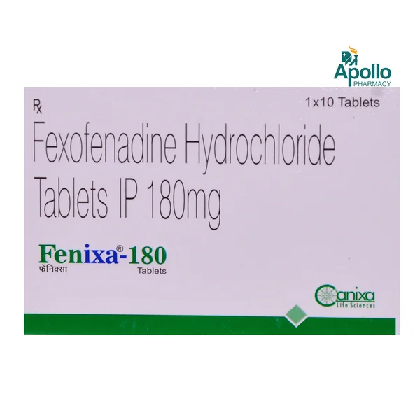 Fenixa-180mg Tablet 10's, Pack of 10 TABLETS
