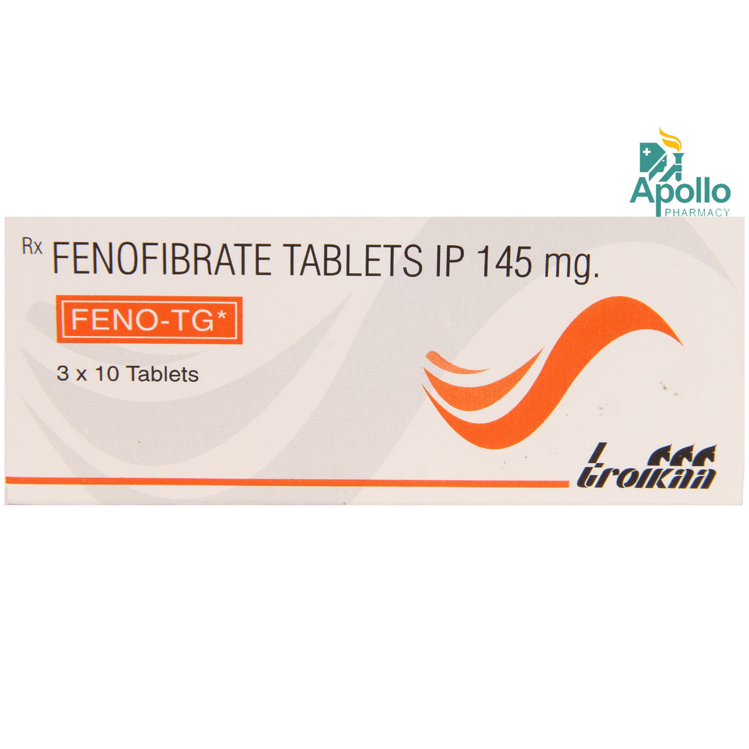 Feno TG Tablet 10's, Pack of 10 TABLETS Feno TG Tablet 10's, Pack of 10 TABLETS