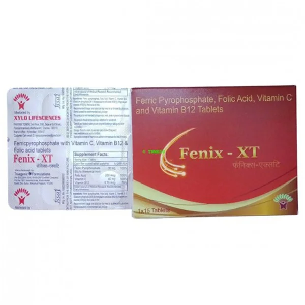 Fenix-XT Tablet 15's, Pack of 15