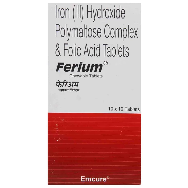 Ferium Chewable Tablet 10's